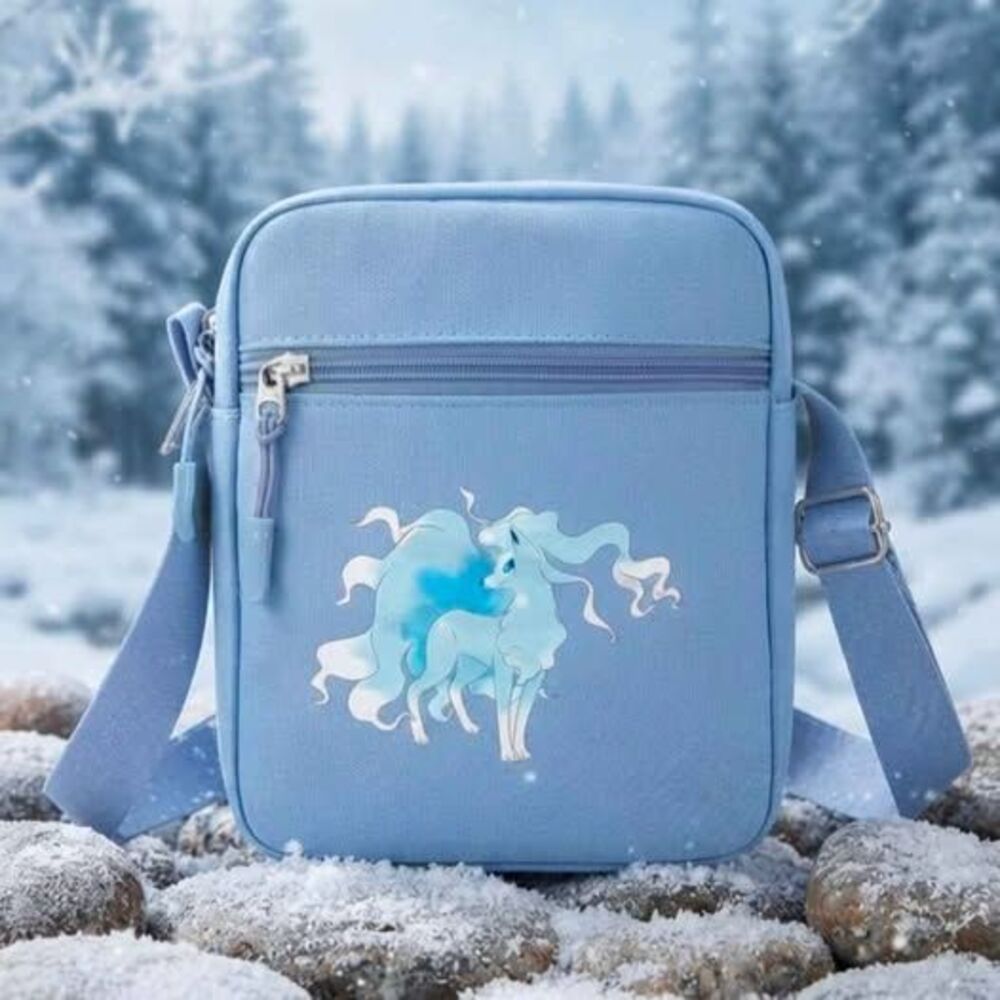 Pokémon Alolan Ninetales Cute Crossbody Shoulder Bag Canvas Anime Messenger Bag